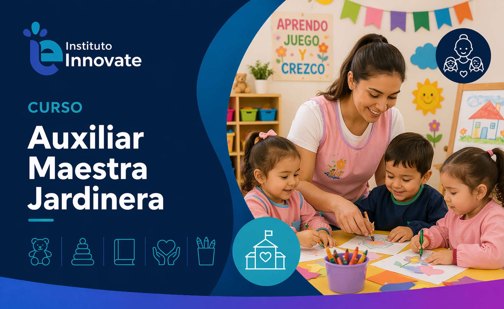 Auxiliar Maestra Jardinera